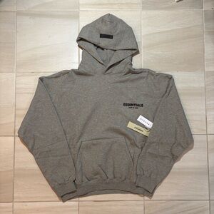 Essentials dark oatmeal Hoodie for Men